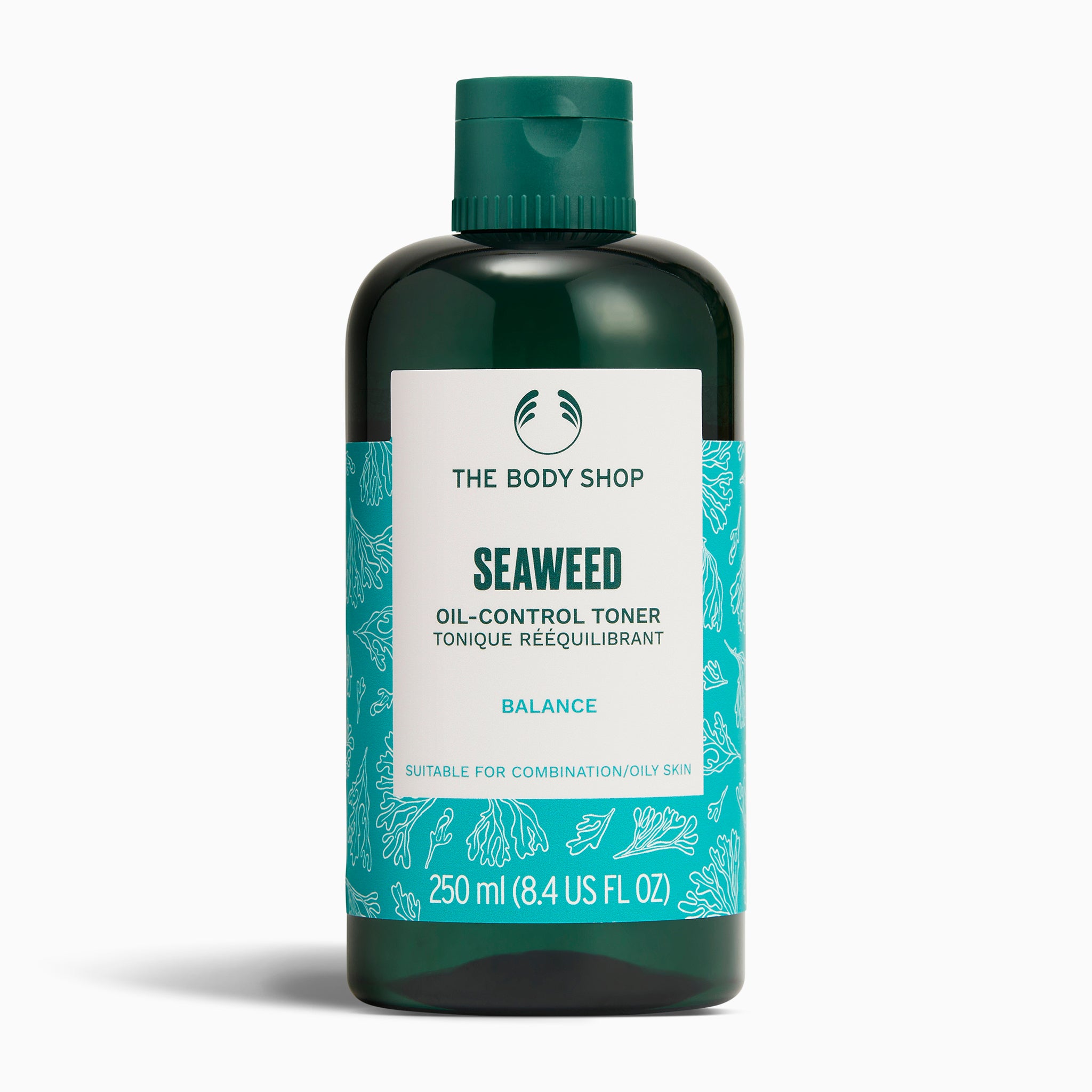 The Body Shop Seaweed Oil-Control Toner 250 ML on a clean white background.