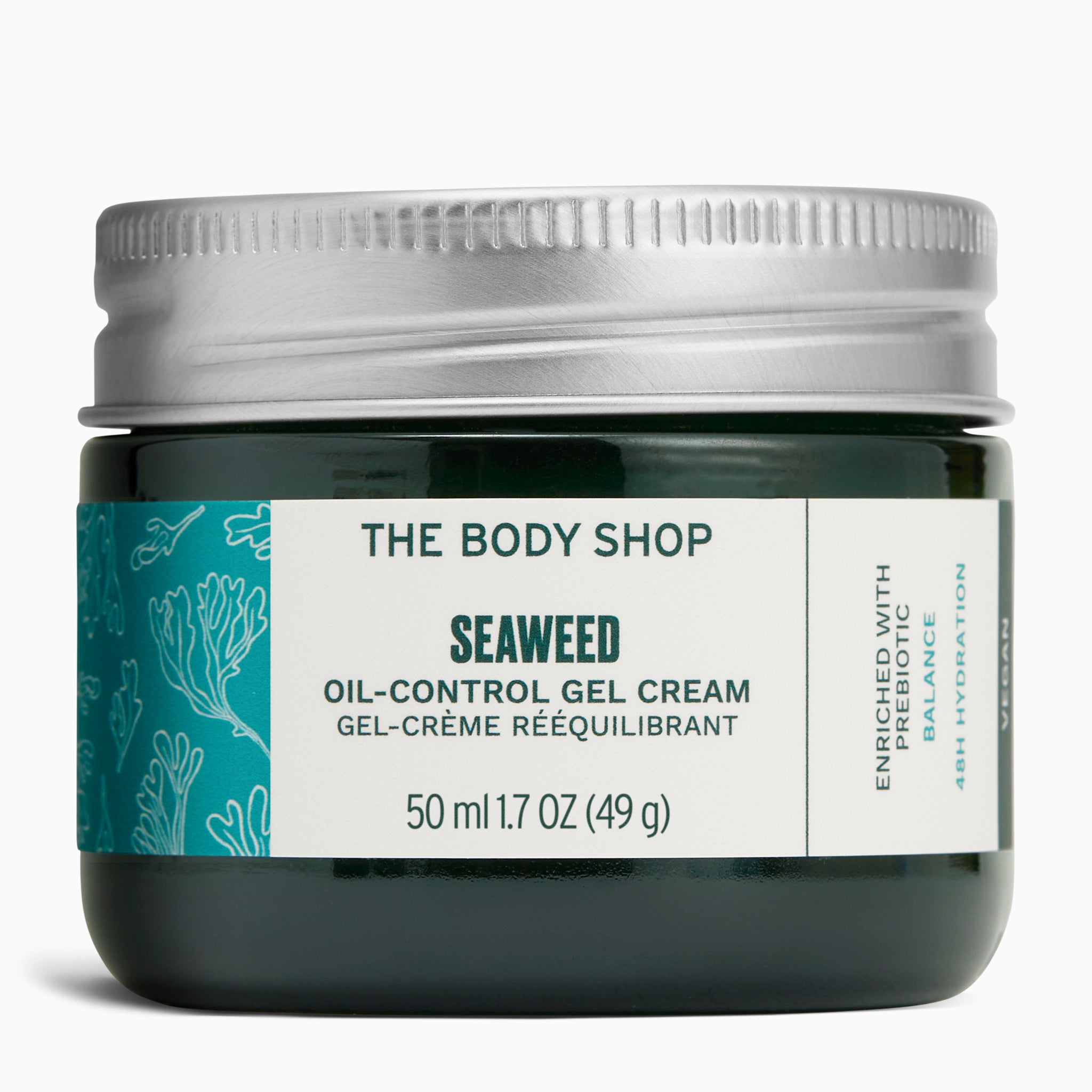 The Body Shop Seaweed Oil-Control Gel Cream 50 ML against clean white background