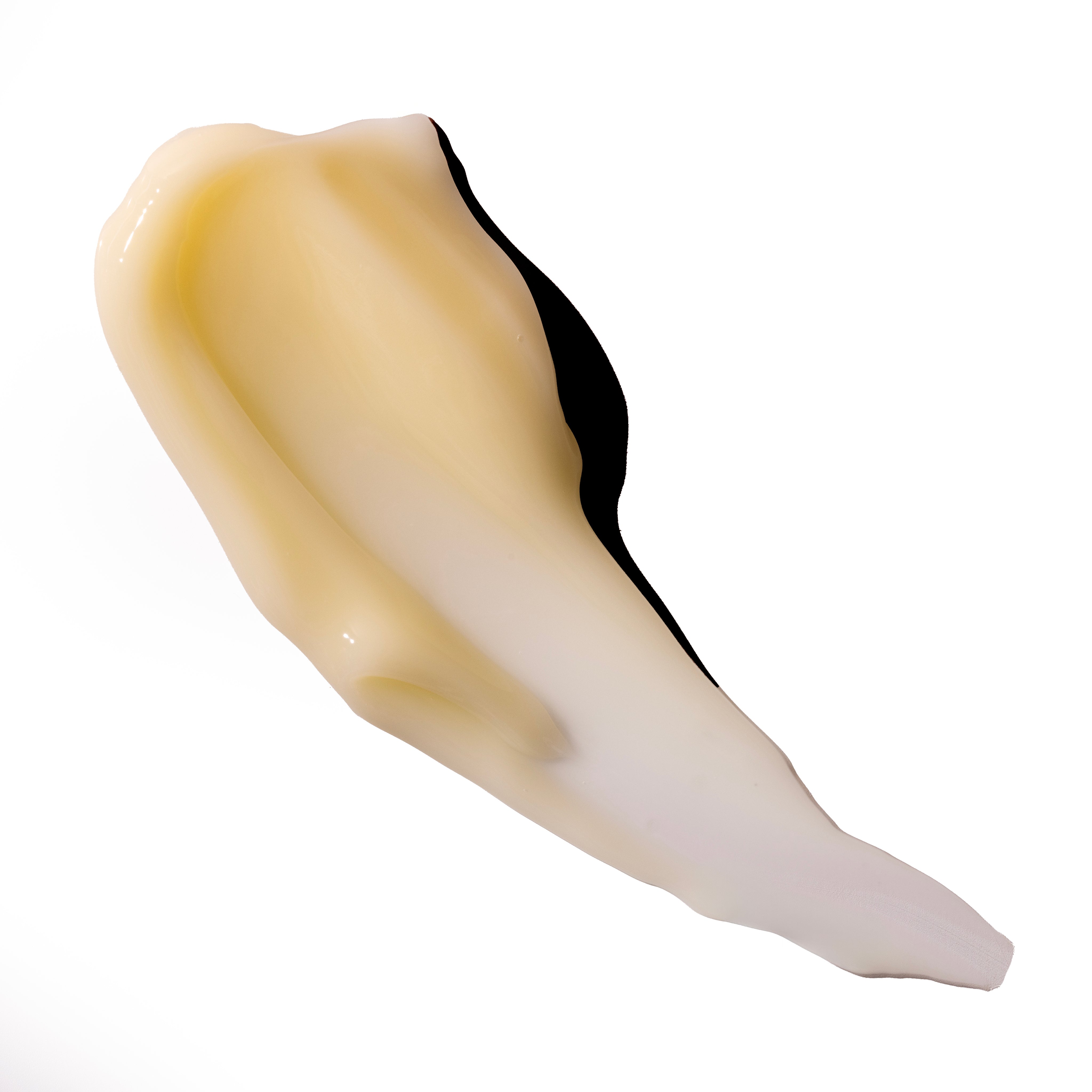 Close-up of Moringa Body Yogurt 200ml showcasing its creamy texture on a soft background.