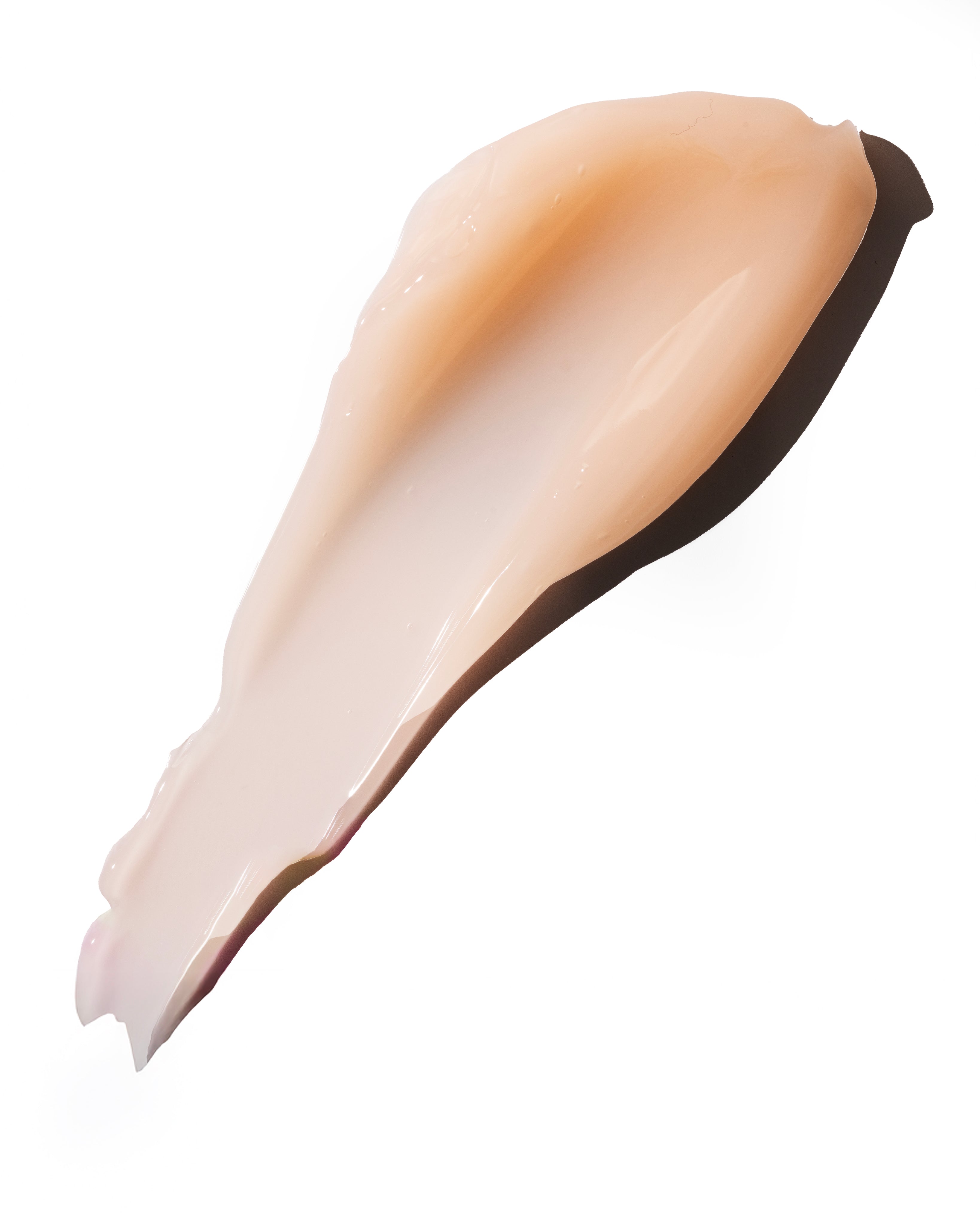 Smooth, creamy texture of Strawberry Body Yogurt 200ml displayed against a clean, white background.