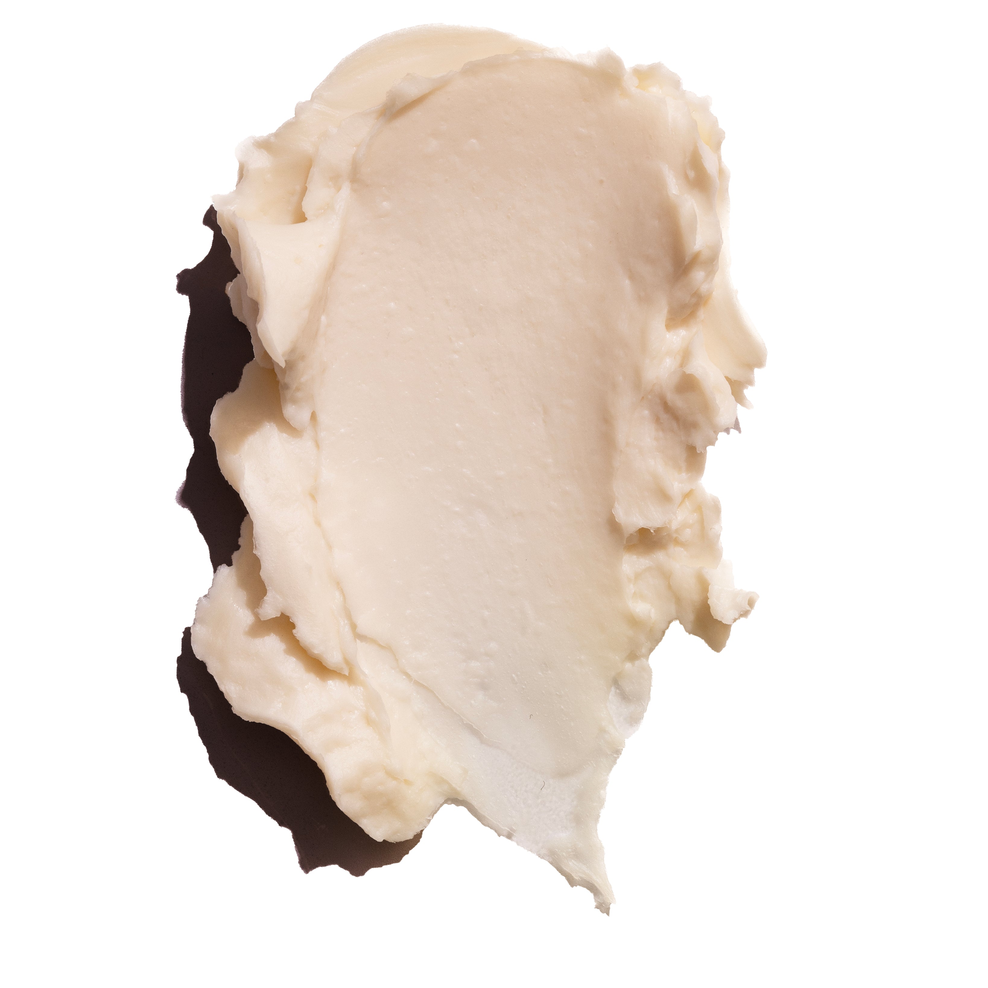 Close-up of creamy Coconut Body Butter 200ml against a clean backdrop, showcasing its rich texture.