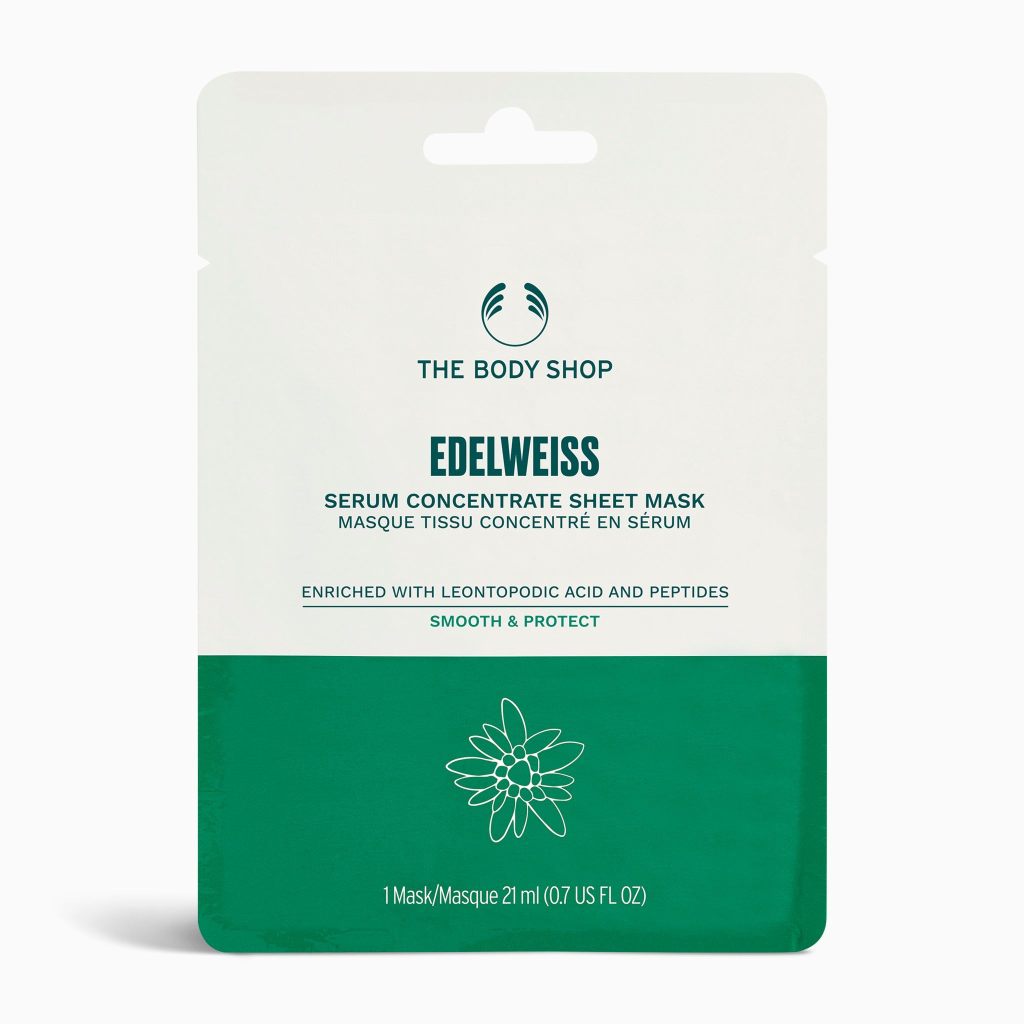 The Body Shop Edelweiss Serum Concentrate Sheet Mask