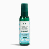 The Body Shop Invigorating Foot & Leg Mist 100 ML with peppermint for hot, active bodies against a clean backdrop