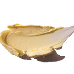Close-up of Satsuma Body Butter 200ml showcasing rich cream texture against a clean white background.