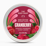 Frosted Cranberry & Mint Leaves Body Butter 50ml – The Body Shop