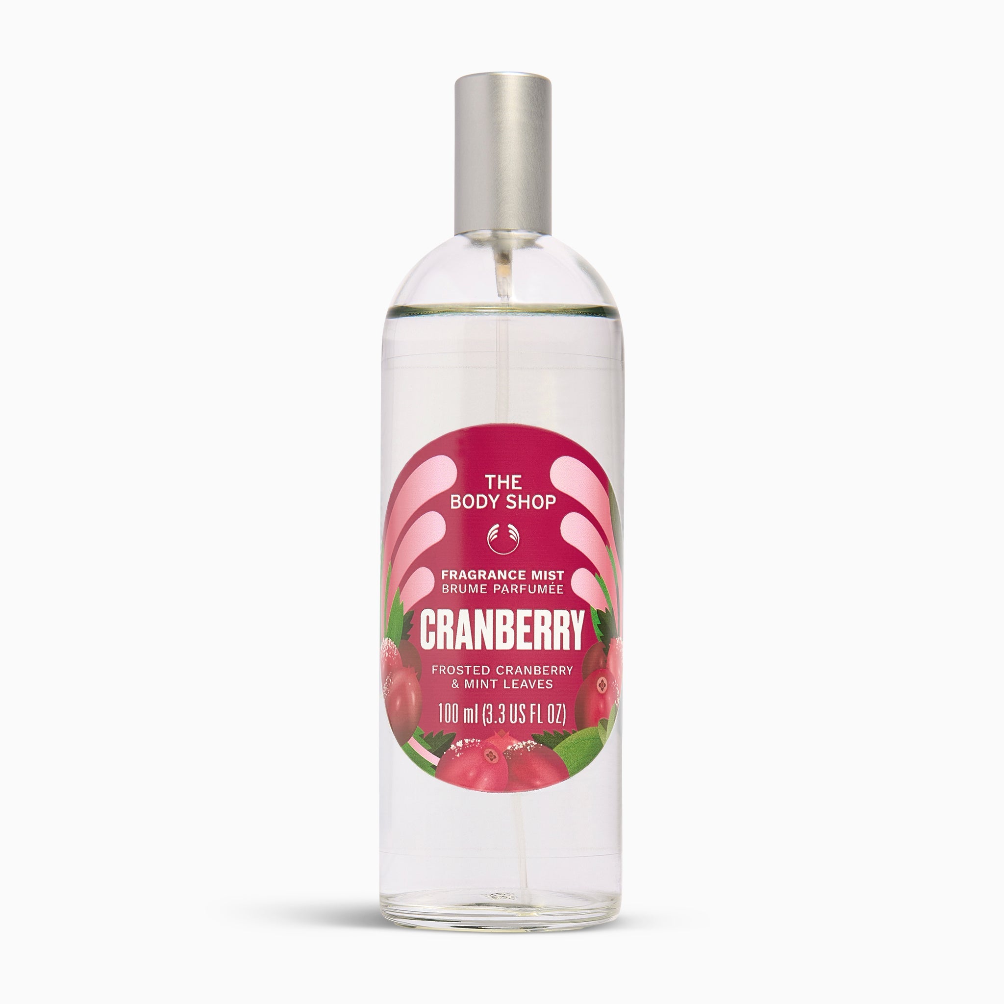 Frosted Cranberry & Mint Leaves Fragrance Mist – The Body Shop