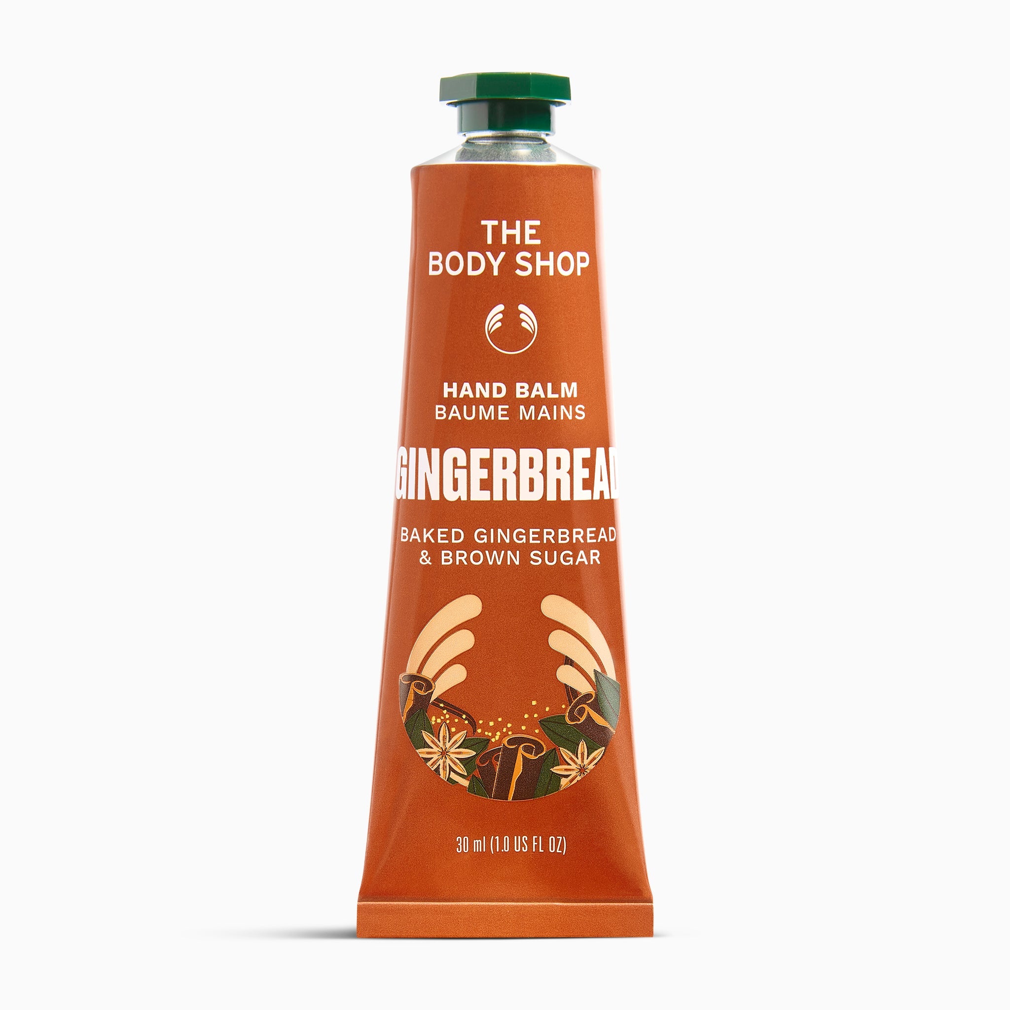 Baked Gingerbread & Brown Sugar Hand Balm – The Body Shop