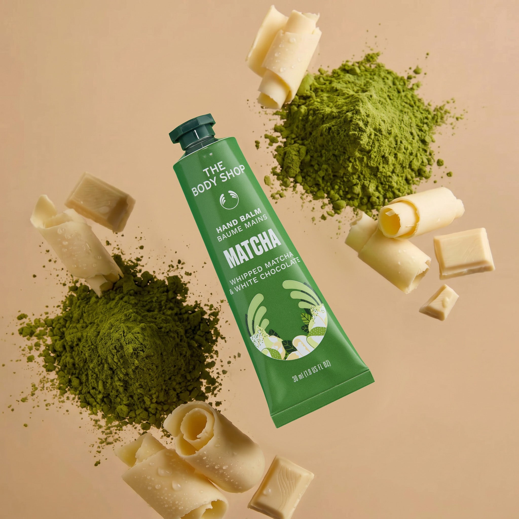 Whipped Matcha & White Chocolate Hand Balm – The Body Shop