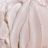 Close up texture shot of The Body Shop British Rose body butter