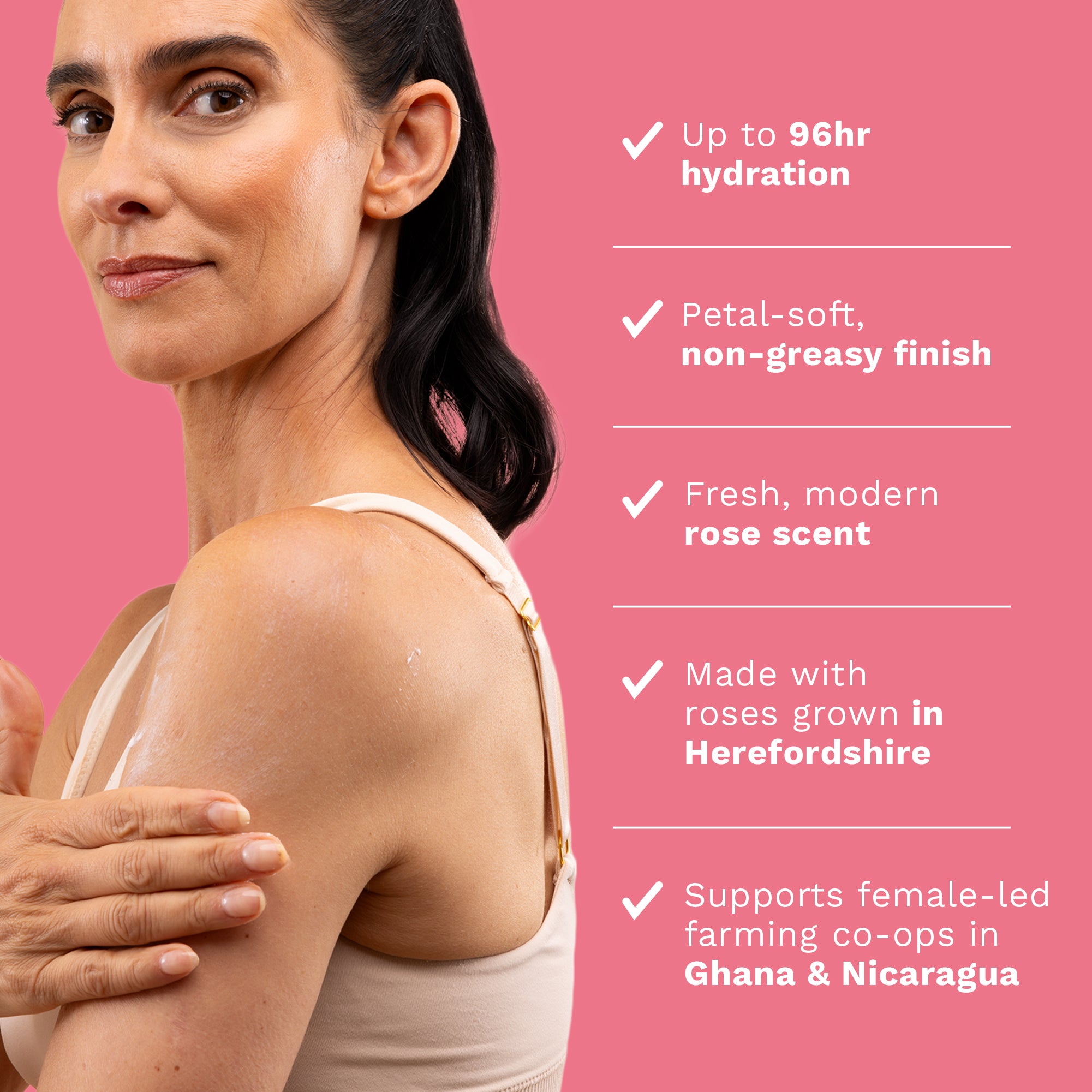 British Rose Body Butter  Additional Benefits and Reasons to Believe