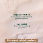 Coconut Shower Cream Hero Ingredients and Benefits