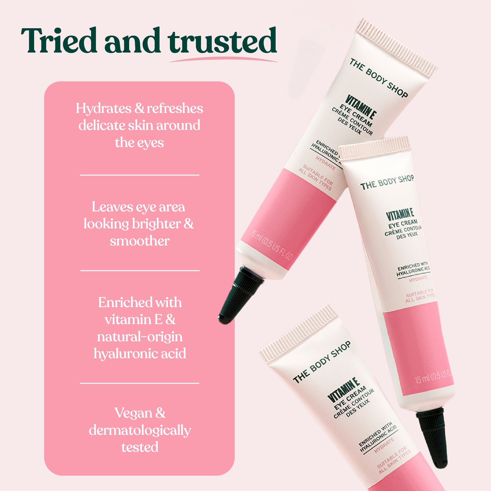 Eye Cream Vitamin E V2 - Additional Benefits and Reasons to Believe (4)