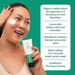 Mask Scrub 3in1 Tea Tree Additional Benefits and Reasons to Believe