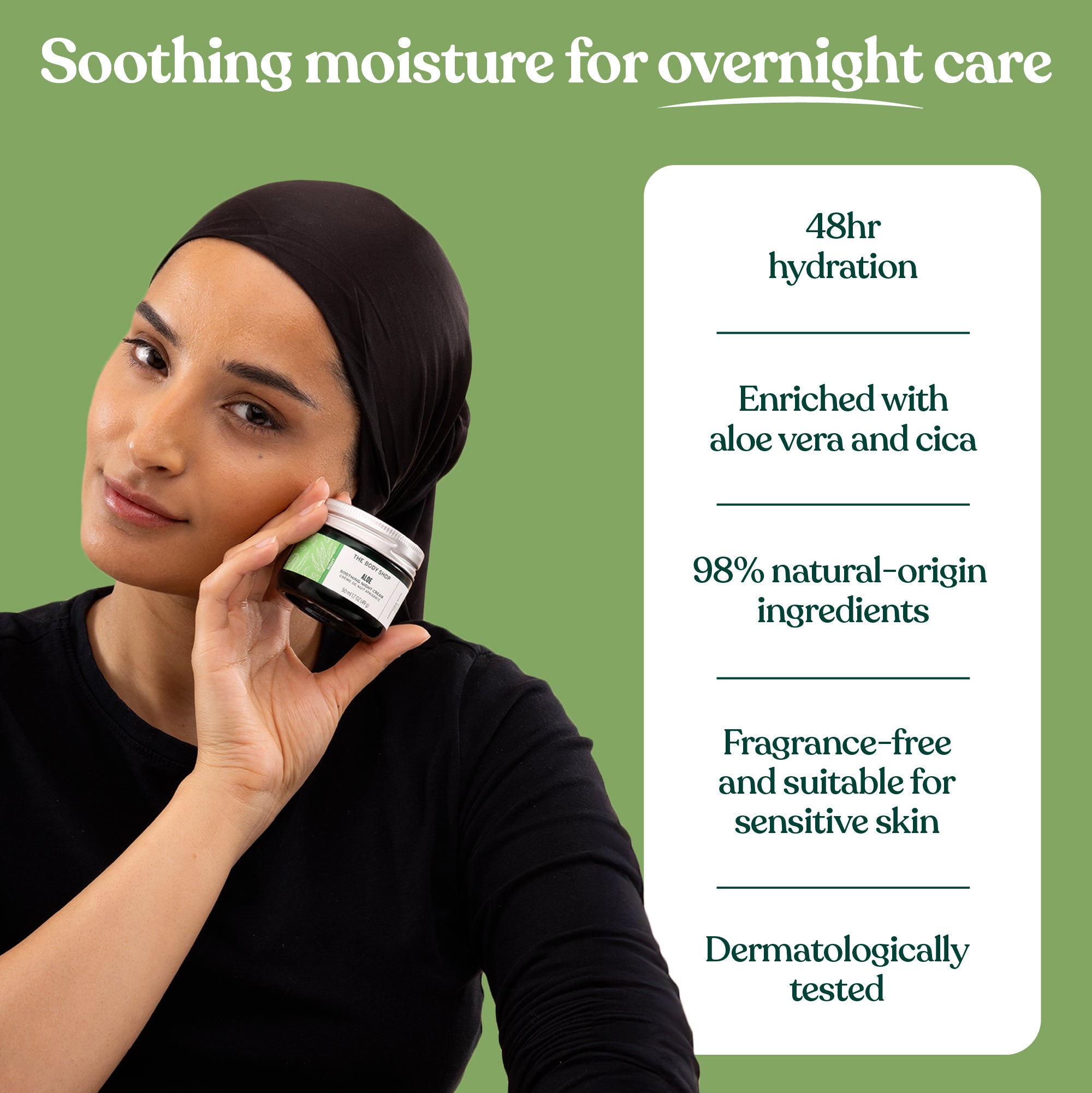 The Body Shop Aloe Soothing Night Cream 50 ml