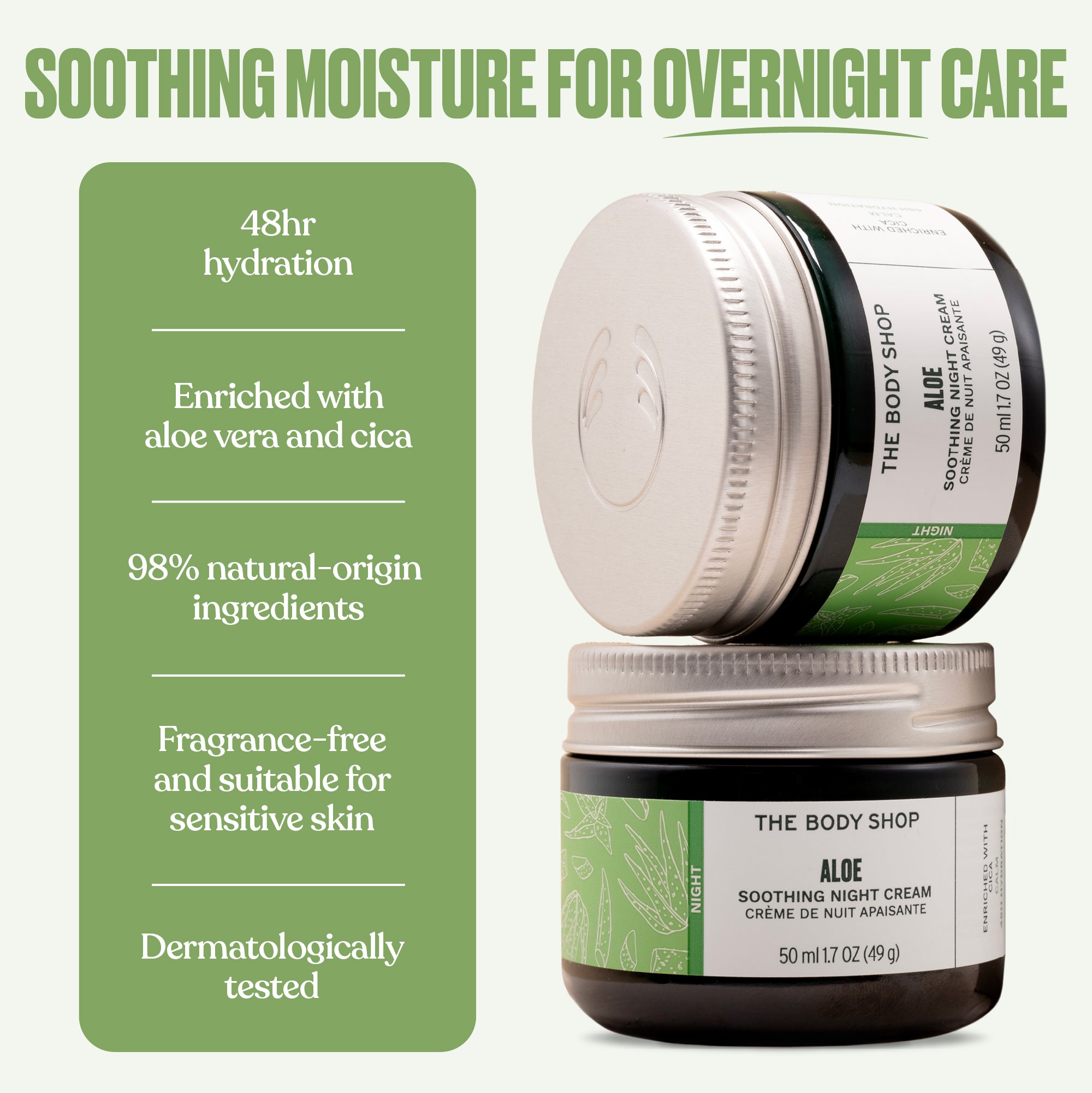 The Body Shop Aloe Soothing Night Cream 50 ml