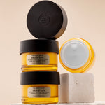 The Body Shop 'Oils of Life' skincare products on a neutral background